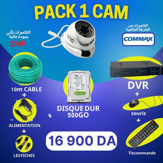 pack caméra