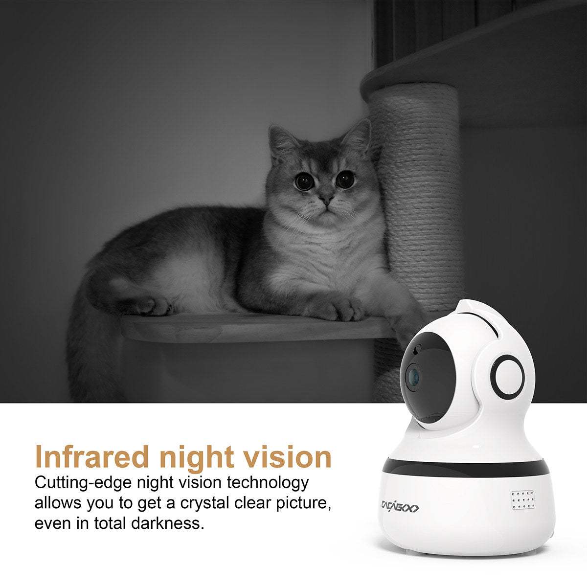 WIKKI STORE CAMERA CACAGOO  1080P FHD WiFi IP Camera